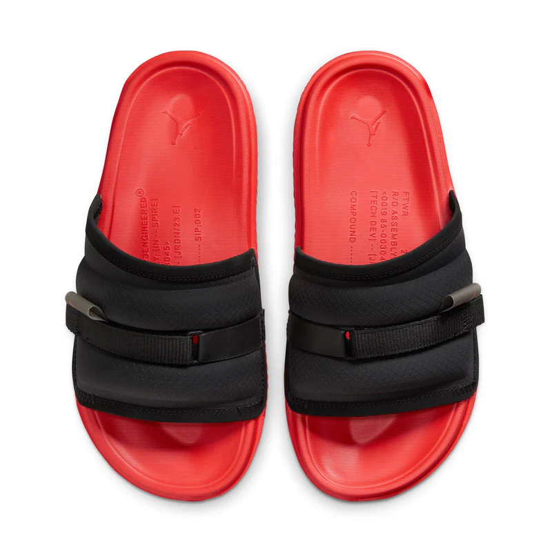 Air Jordan Super Play Slides (Chile Red/Black)(DM1683-006