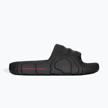 Adidas Adilette 22 Slides "Black Red Stripe" (ID4925)