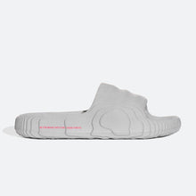 Adidas Adilette 22 Slides "Grey Red Stripe" (ID4926)