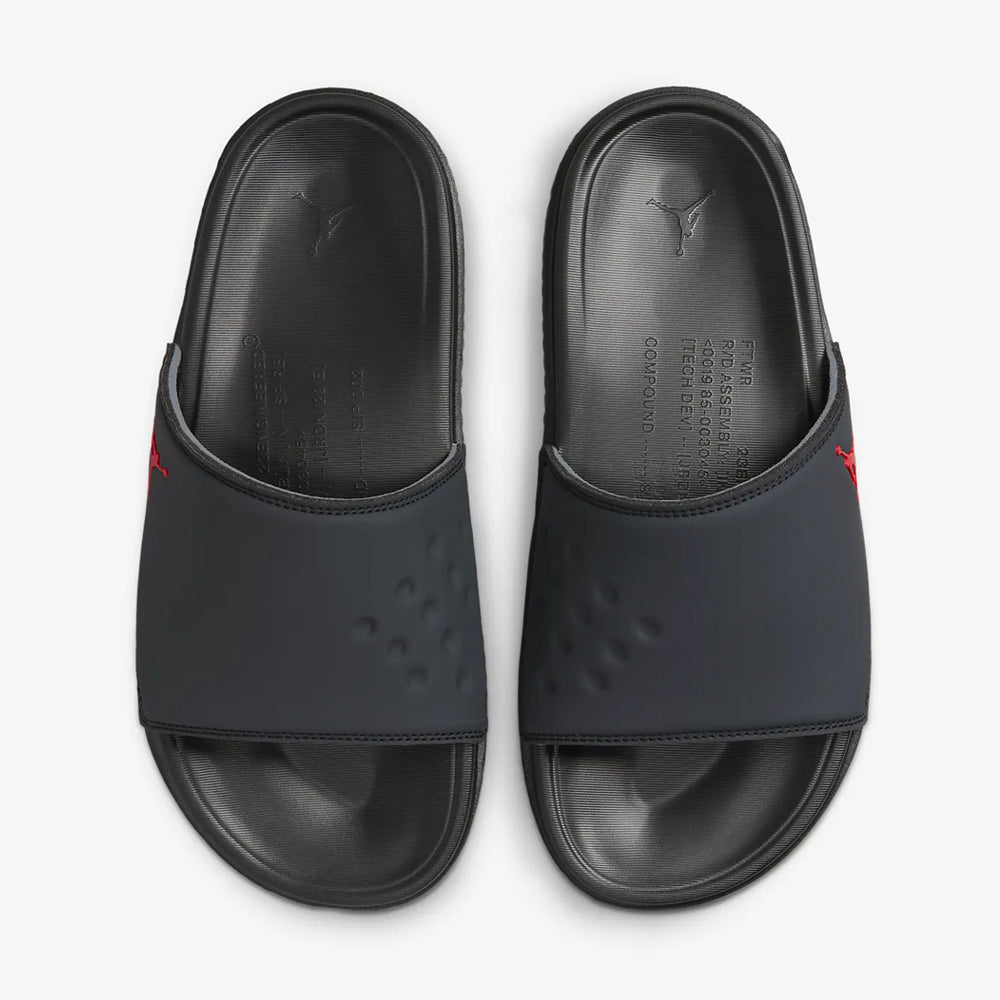 Air Jordan Play Slides (Anthracite/Cool Grey/Black/University Red