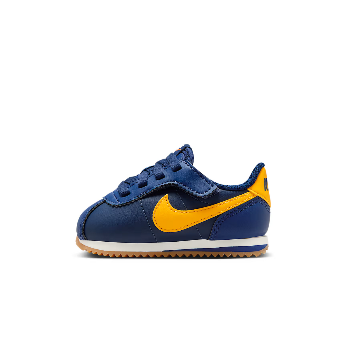 Baby Toddlers Nike Cortez EasyOn (Midnight Navy/University Gold