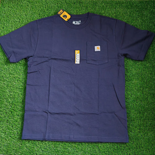 Carhartt K87 Workwear Pocket T-Shirt (Navy - NVY)(Loose fit)