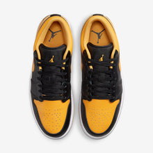 Men's Air Jordan 1 Low "Black Yellow Ochre" (553558-072)