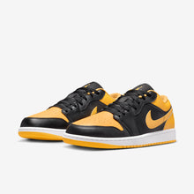 Men's Air Jordan 1 Low "Black Yellow Ochre" (553558-072)