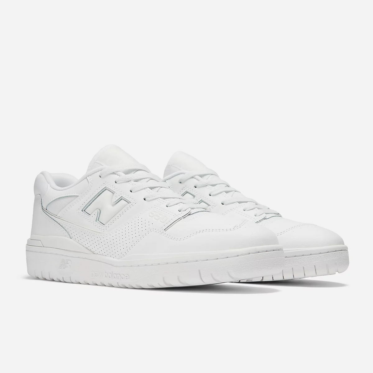 Mens all white new balance on sale