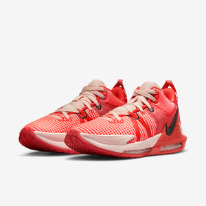 Men's Nike LeBron Witness 7 Basketball Shoe (Bright Crimson/Cave Purple)(DM1123-600)