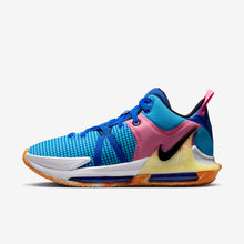 Men's Nike LeBron Witness 7 Basketball Shoe (Hyper Royal/White/Black)(DM1122-400)