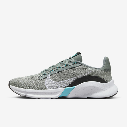 Men's Nike Superrep GO 3 Next Nature Flyknit Workout Shoes (Clear Jade/White/Black)(DH3394-301)