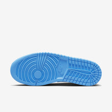 Men's Air Jordan 1 Low (Black/University Blue)(553558-041)