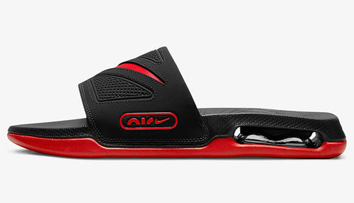 Men's Nike Air Max Cirro Slides (Black/University Red)(DC1460-002)