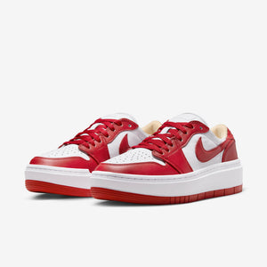 Women's Air Jordan 1 Elevate Low (White/Fire Red)(DH7004-116)