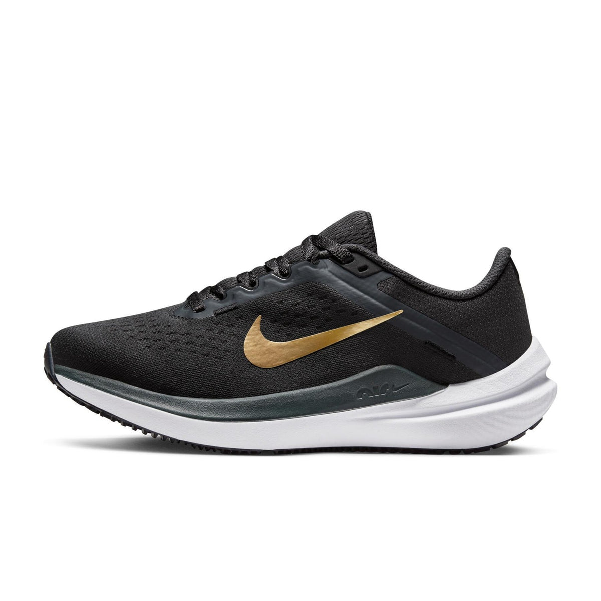 Women's Nike Winflo 10 Road Running Shoe (Anthracite/Gold)(DV4023-005)