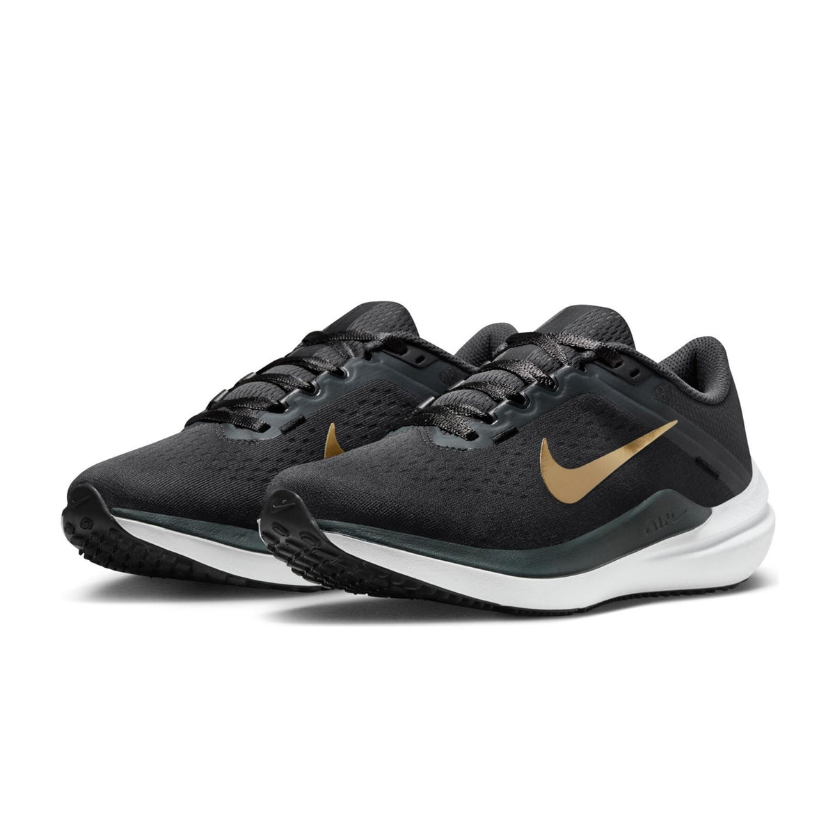 black and gold nike shoes for women
