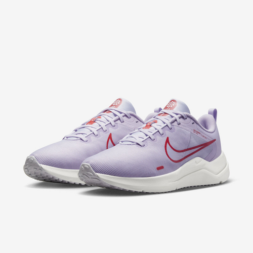 Women's Nike Downshifter 12 Road Running Shoe (Barely Grape/Red/White)(DD9294-501)