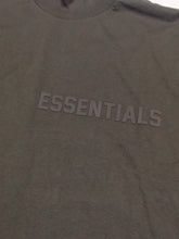 Fear of God ESSENTIALS SS23 | Long Sleeve "Printed" Logo Tee (Off Black)(125BT222010F)