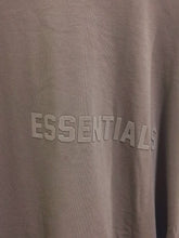 Fear of God ESSENTIALS SS22 | Long Sleeve "Flocked" Logo Tee (Wood)(125SU22014F)