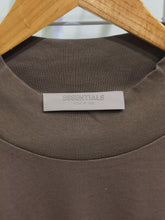 Fear of God ESSENTIALS SS22 | Long Sleeve "Flocked" Logo Tee (Wood)(125SU22014F)