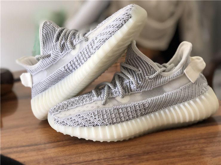 Non Reflective White On White Yeezys Yeezy 350 Static 'Non