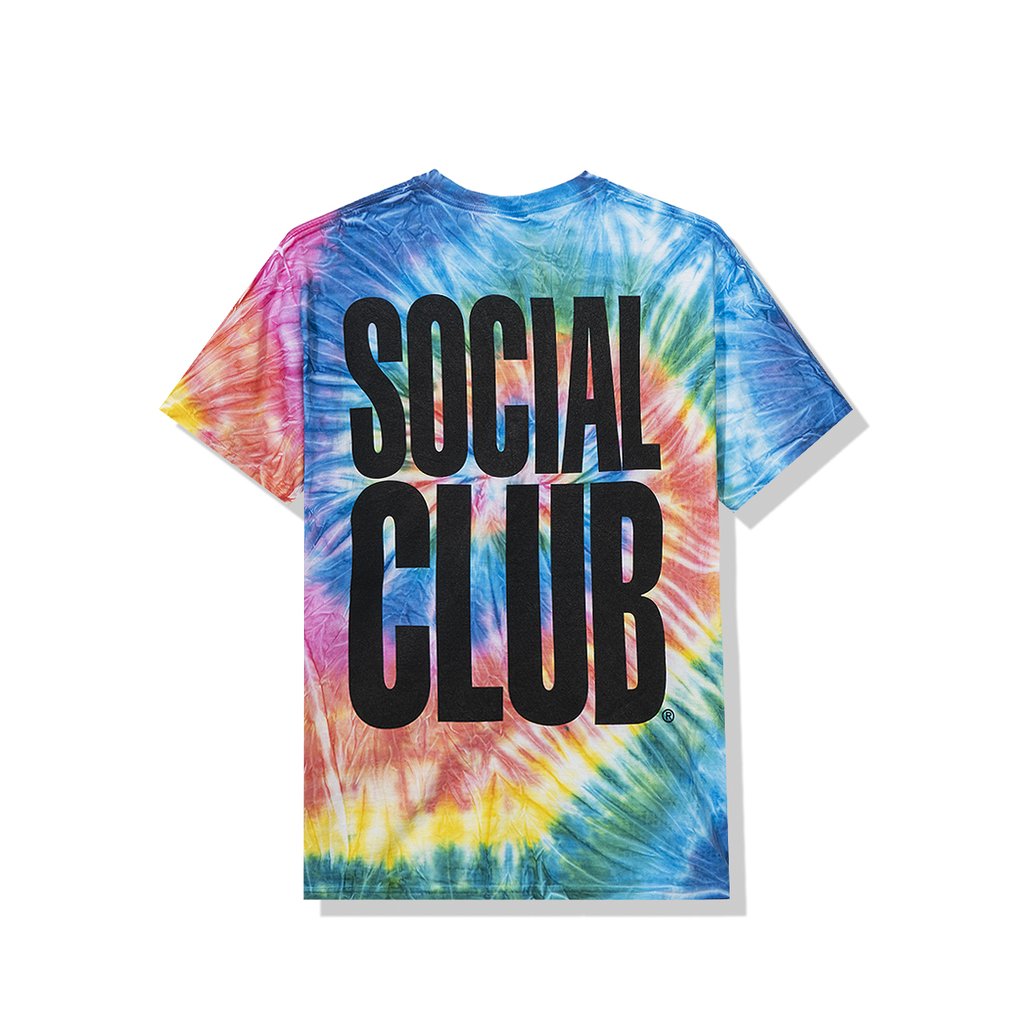 Tee-shirt Anti Social Social Club Laguna Rainbow Tie Dye - Taille XL, Neuf Avec étiquettes