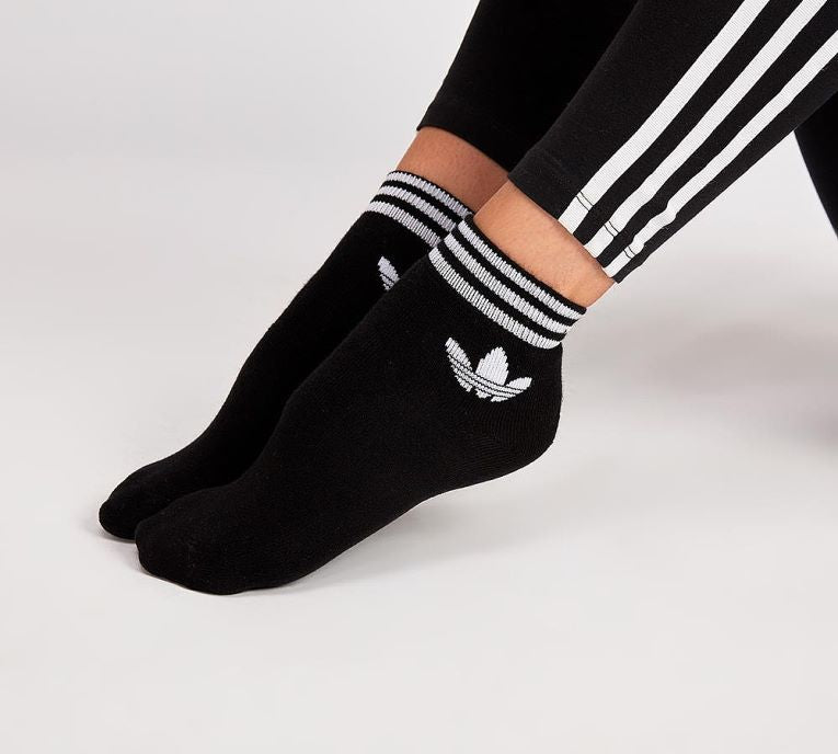 Adidas Originals Trefoil Ankle Socks Black 1 PAIR ONLY Trilogy Merch PH