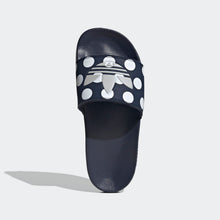 Adidas Adilette Lite Polka Dot Trefoil Slides (Collegiate Navy/Grey Two/Cloud White)(FU9148)