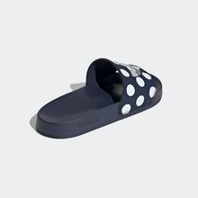 Adidas Adilette Lite Polka Dot Trefoil Slides (Collegiate Navy/Grey Two/Cloud White)(FU9148)