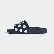 Adidas Adilette Lite Polka Dot Trefoil Slides (Collegiate Navy/Grey Two/Cloud White)(FU9148)