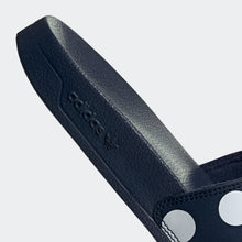Adidas Adilette Lite Polka Dot Trefoil Slides (Collegiate Navy/Grey Two/Cloud White)(FU9148)