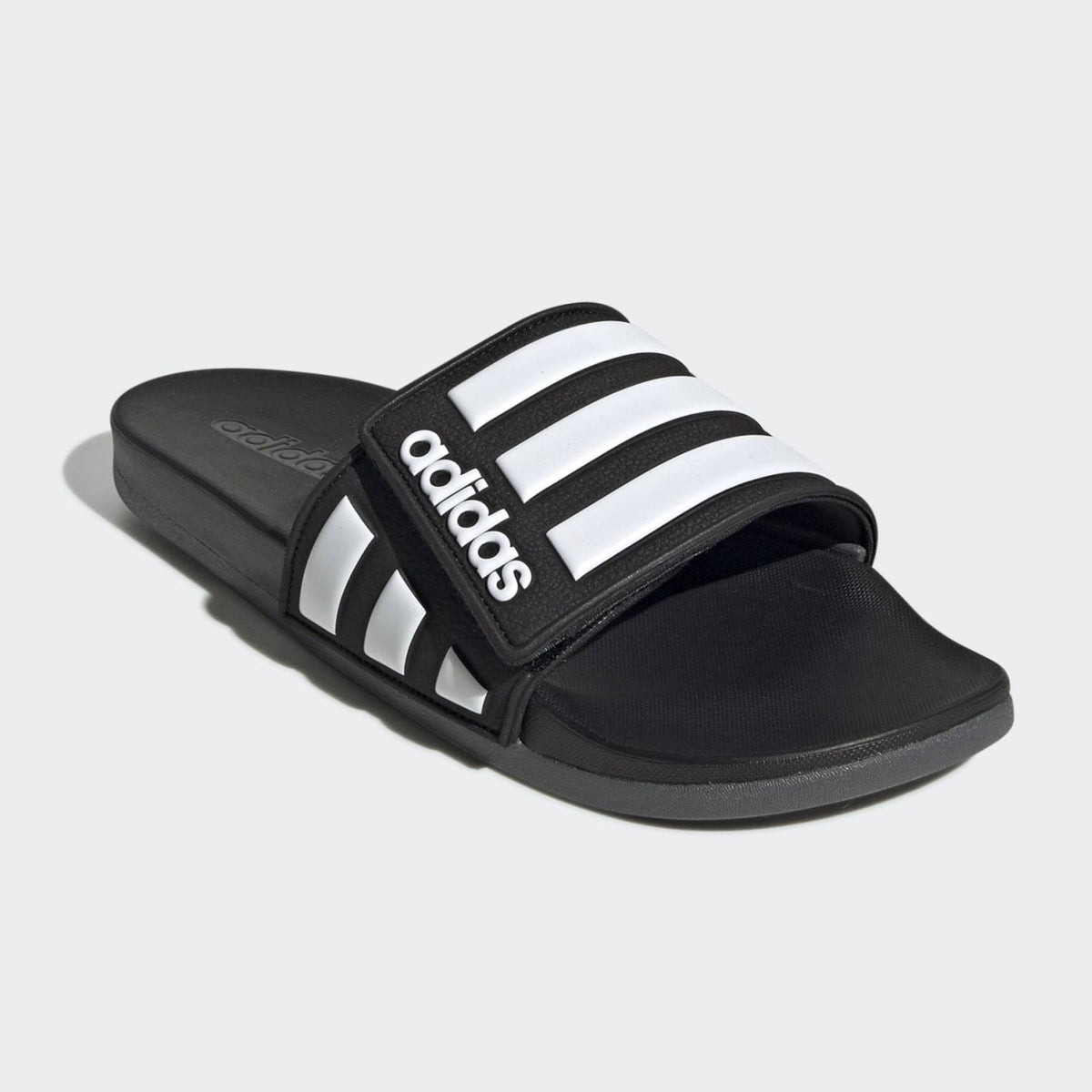 adidas slipper grey