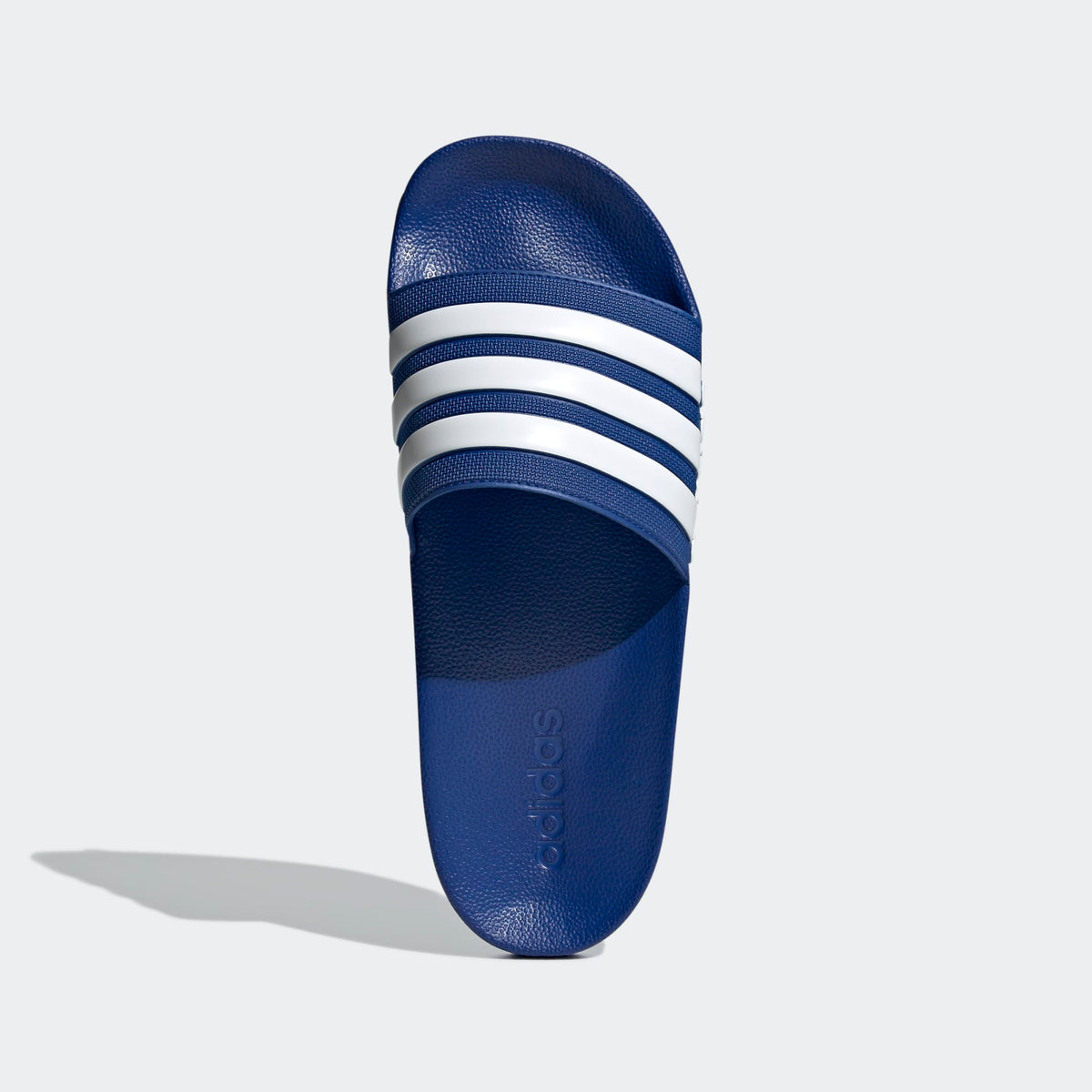 Royal blue adidas slides shop