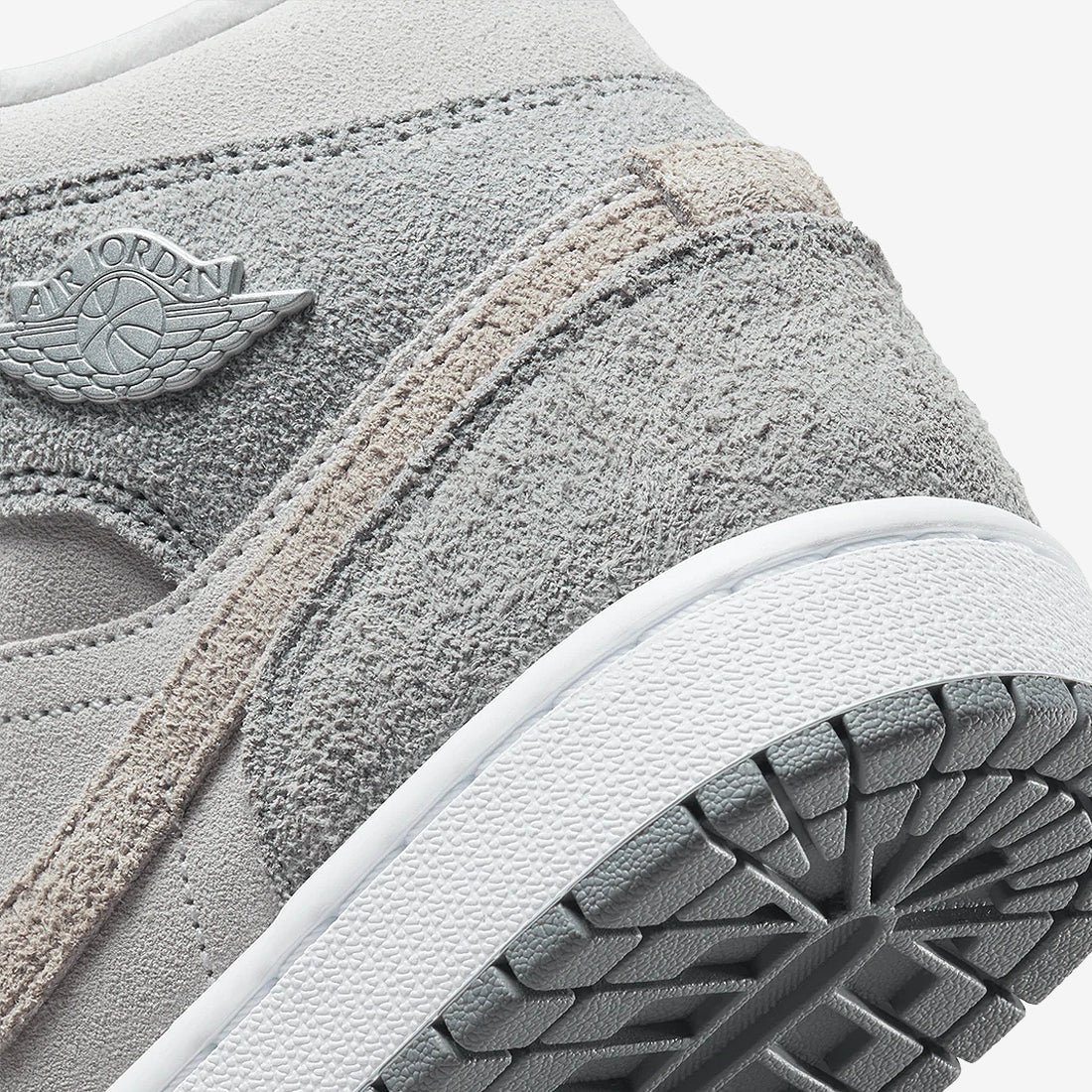 Suede Jordan Air Mid Grey Nike Jordan Air Mid SE (GS) DN4346-100