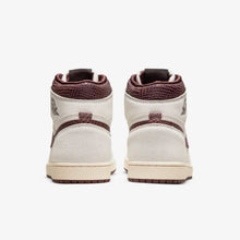 Air Jordan 1 Retro High OG x A MA MANIERE (Sail/Burgundy)(DO7097–100)