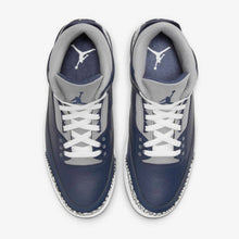 Men's Air Jordan 3 Retro "Georgetown" (Midnight Navy/Cement Gray)(CT8532-401)