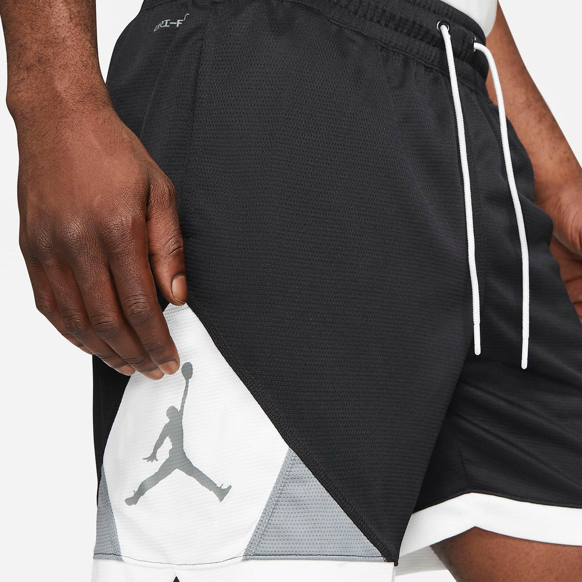 Jordan best sale grey shorts