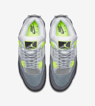 Men's Air Jordan 4 Neon SE '95 (Cool Grey/Volt/Wolf Grey/Anthracite)(CT5342-007)