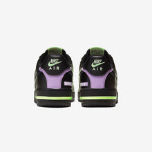 Men's Nike Air Force 1 React (Black/Violet Star/Barely Volt/Anthracite)(CD4366-001)