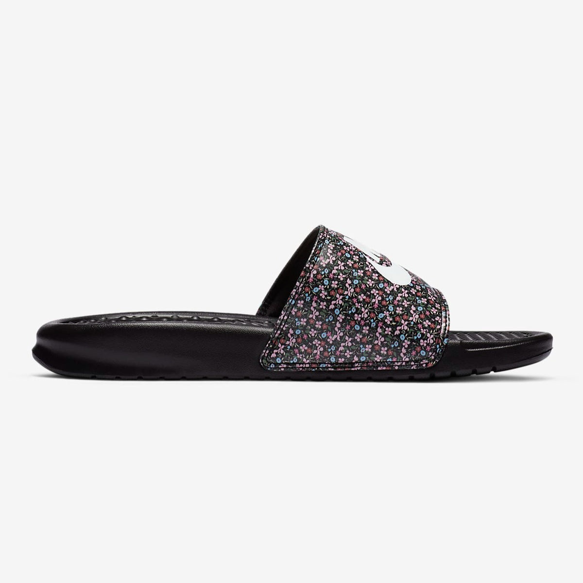 Nike benassi best sale floral print