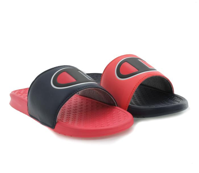 Champion Super Slides Mismatch (Red/Black) – Trilogy Merch PH