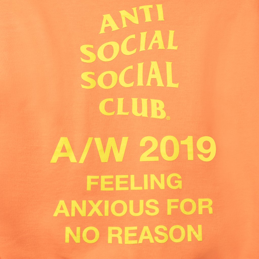 Orange assc hoodie best sale