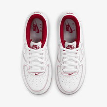 GS Nike Air Force 1 "Contrast Stitch" (White/University Red)(CW1575-100)