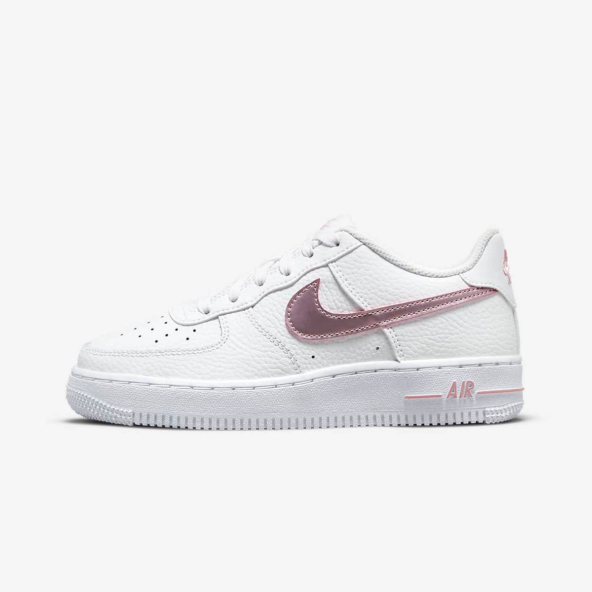 Nike white and pink air clearance force