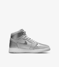 GS Air Jordan 1 High "Tokyo Co Japan" (Neutral Grey/Metallic Silver/White)(575441-029)