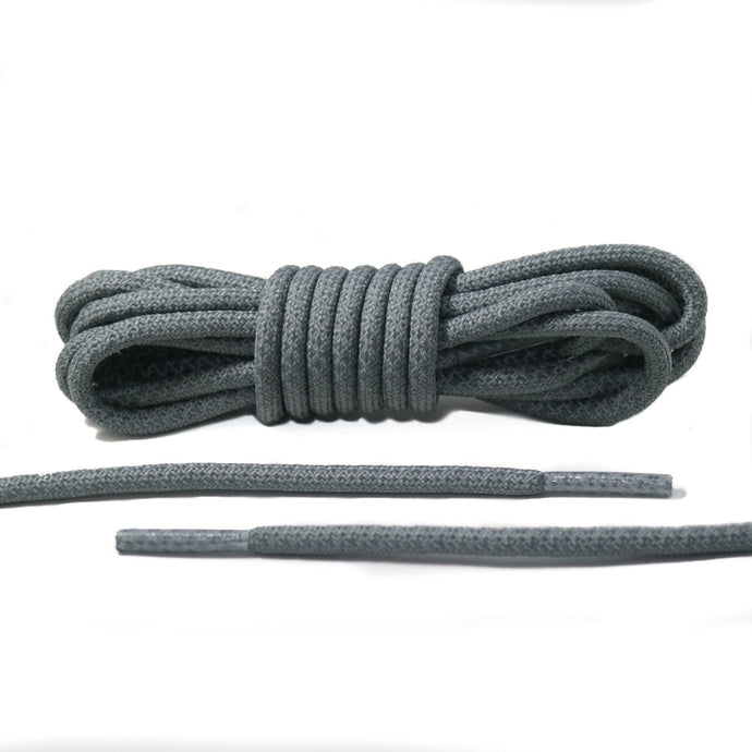 Gray 3M Reflective Rope Laces