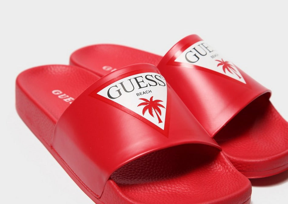 Guess slides red new arrivals