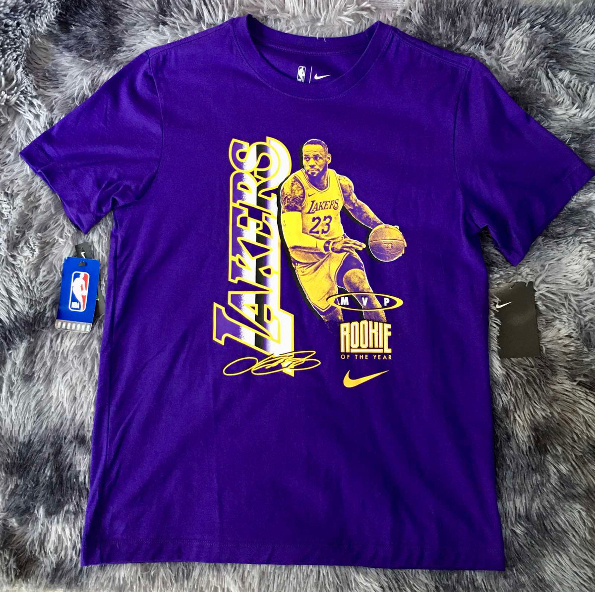 T-shirt NBA enfant Lebron Lakers Nike Crown