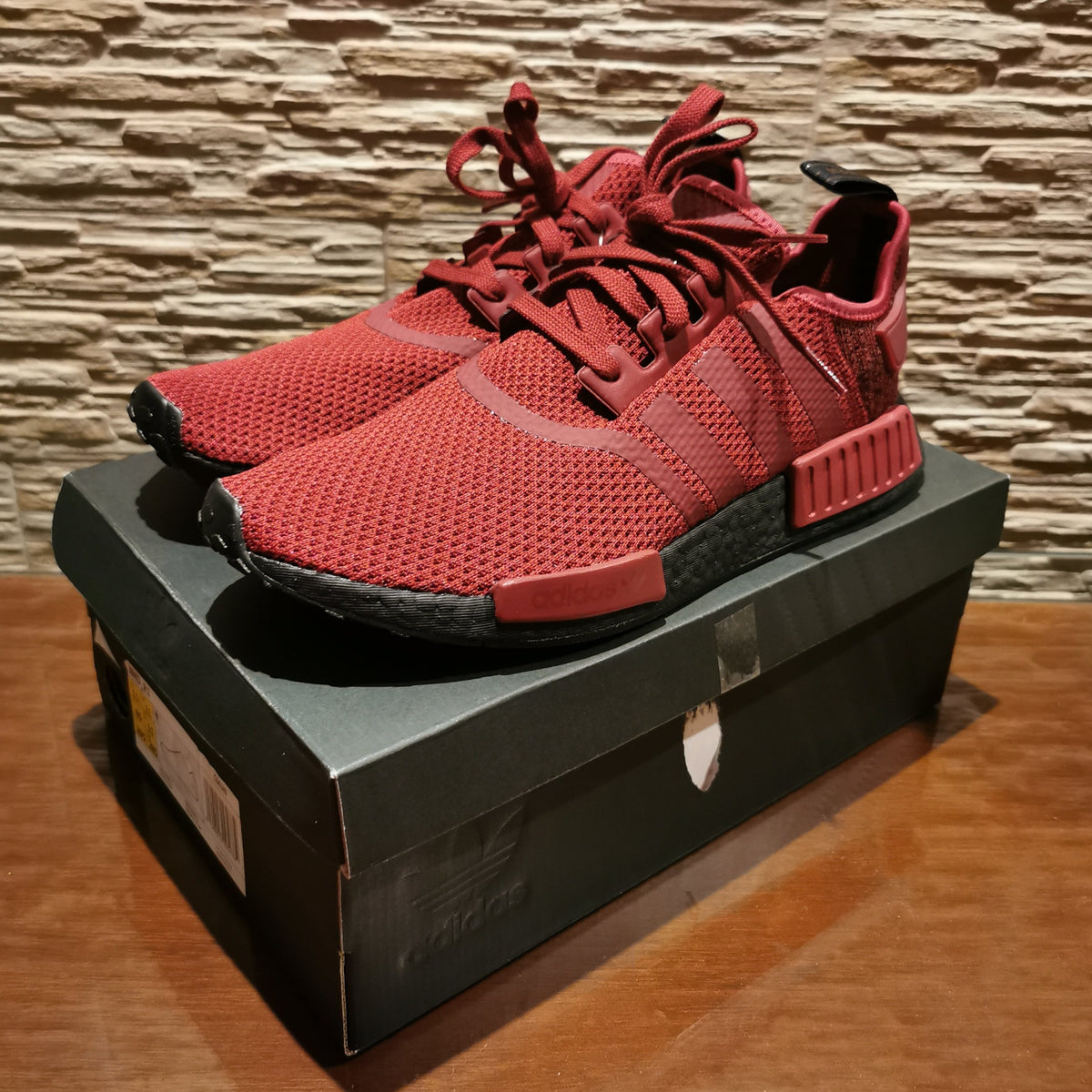 Adidas nmd r1 red black boost Clearance