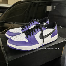 Men's Air Jordan 1 Low GOLF "Court Purple" (DD9315-105)