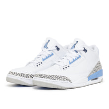 Men's Air Jordan 3 Retro "UNC" (White/Valor Blue/Tech Gay)(CT8532-104)