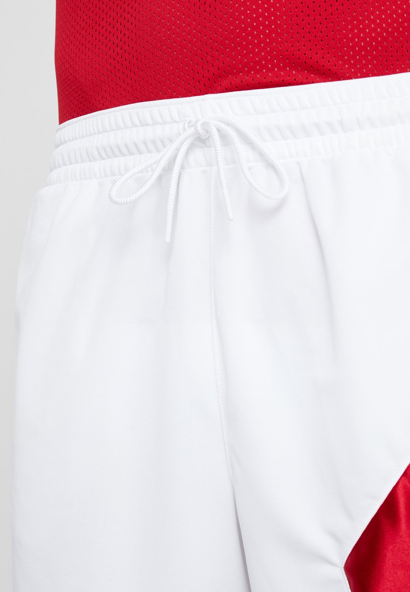 jordan shorts red and white