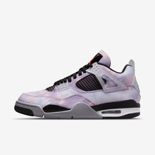 Men's Air Jordan 4 Retro SE "Zen Master" (Amethyst Wave/Bright Crimson/Black/Cement Grey)(DH7138-506)
